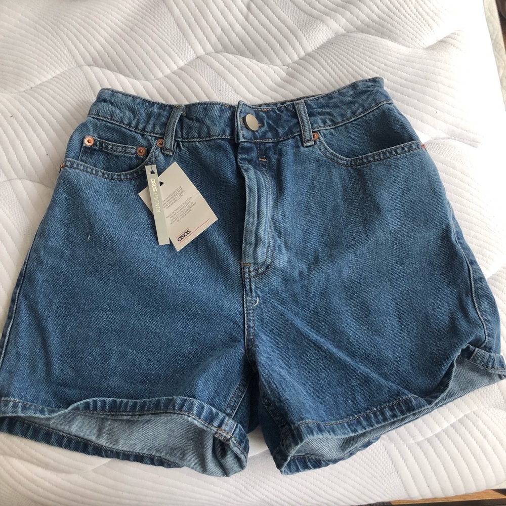 ASOS denim shorts
